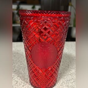 Starbucks 2021 Red Holiday Jeweled Tumbler
